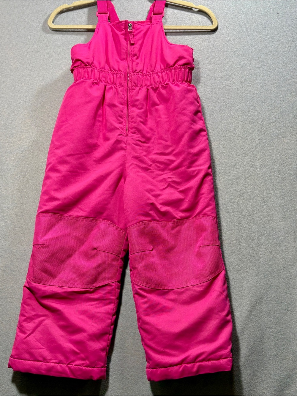 healthtex Bright Pink Kids Snow One-Piece Bib